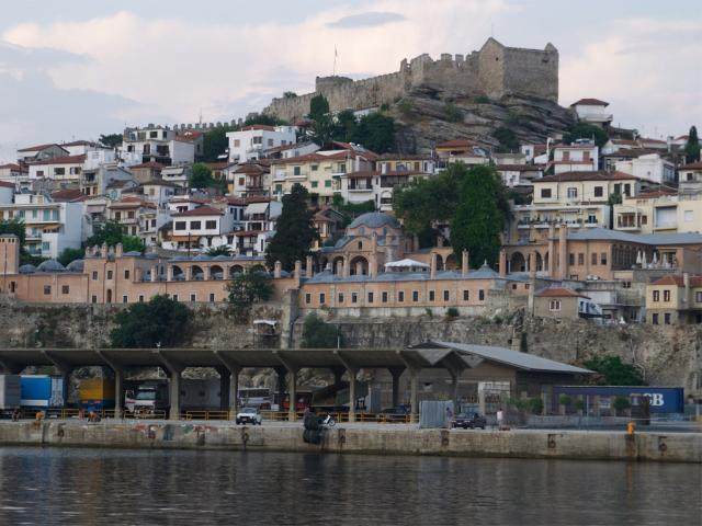 Άποψη της παλιάς πόλης της Καβάλας